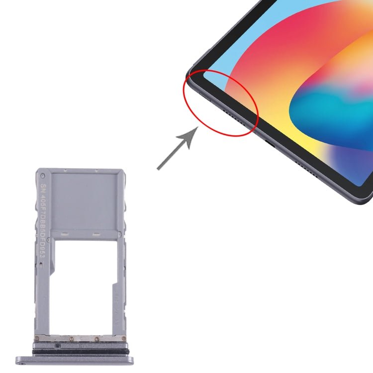 For TCL 10 TabMax Original Micro SD Card Tray, For TCL 10 TabMax(Original,Single card) - ORIWHIZ