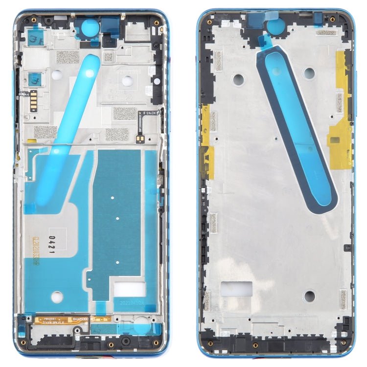 For TCL 20 5G Original Front Housing LCD Frame Bezel Plate, For TCL 20 5G (Black), For TCL 20 5G(Blue) - ORIWHIZ