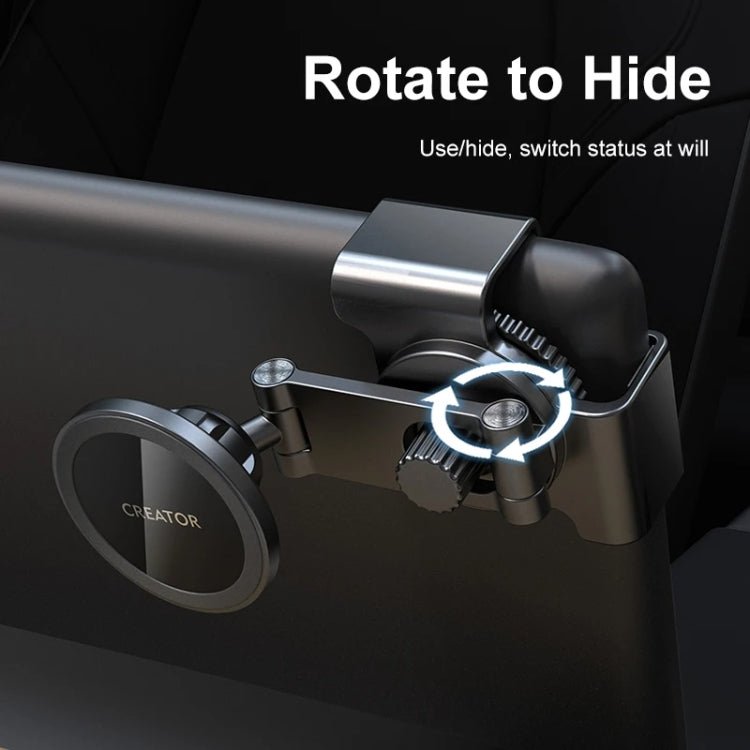 For Tesla Car MagSafe Phone Mount Foldable 360 Degree Rotation Phone Holder, CC - YFT - ORIWHIZ