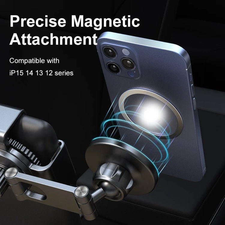 For Tesla Car MagSafe Phone Mount Foldable 360 Degree Rotation Phone Holder, CC - YFT - ORIWHIZ