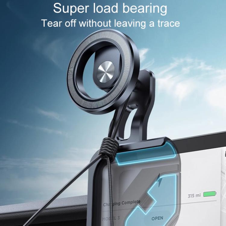 For Tesla Model 3 / Y Floating Screen Car Phone Holder Automotive Navigation Magnetic Mount, Z02 - ORIWHIZ