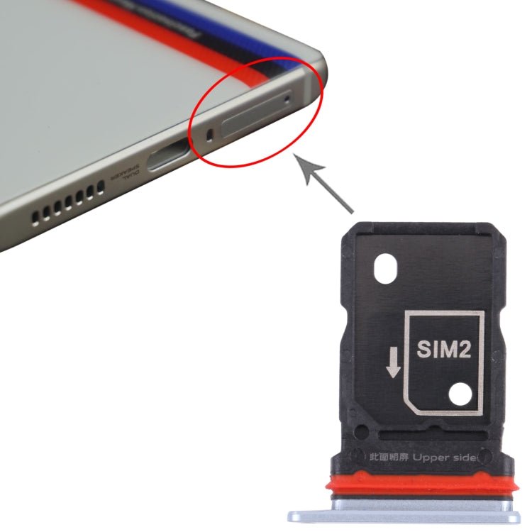 For Vivo iQOO 7 V2049A, I2009 SIM Card Tray + SIM Card Tray, For Vivo iQOO 7 - ORIWHIZ