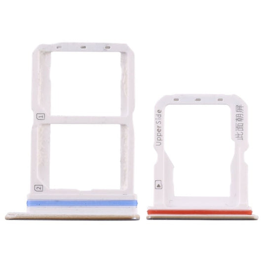 For Vivo S1 Pro SIM Card Tray + SIM Card Tray + Micro SD Card Tray, For Vivo S1 Pro - ORIWHIZ