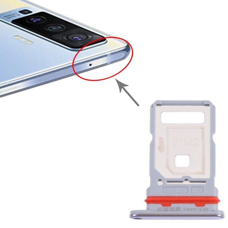 For vivo S9e SIM Card Tray + SIM Card Tray, For vivo S9, For Vivo S9e - ORIWHIZ