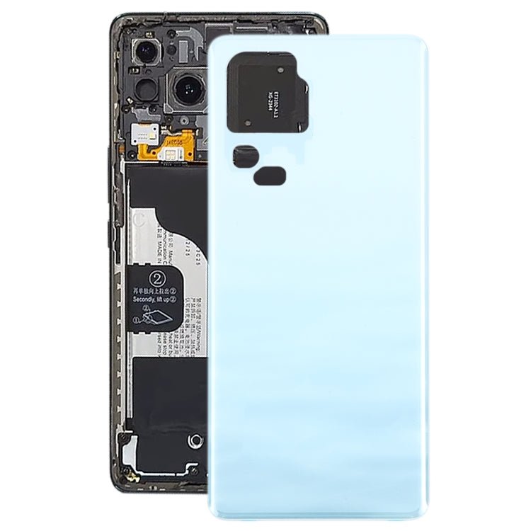 For vivo V30 Pro Battery Back Cover with Camera Lens Cover, For vivo V30 Pro - ORIWHIZ
