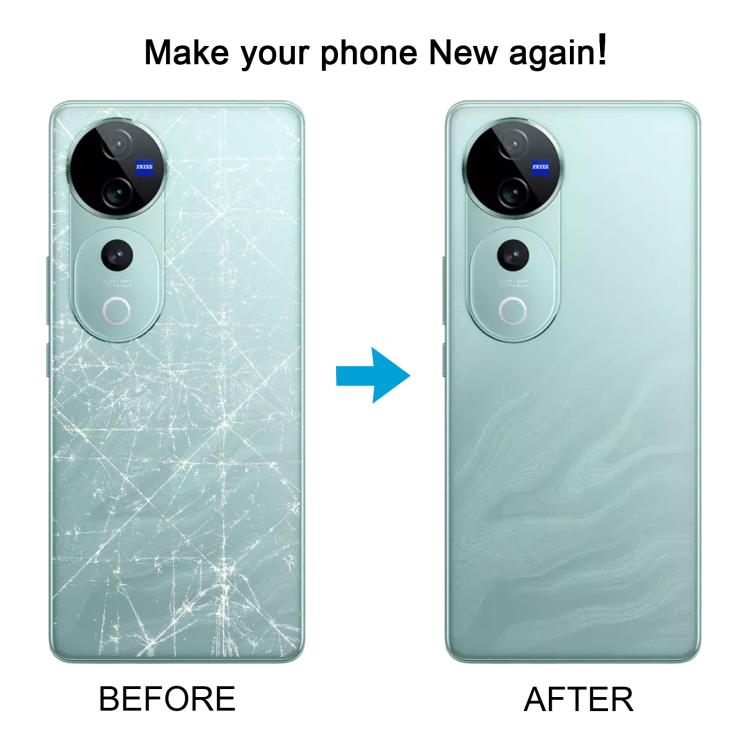 For vivo V40 Battery Back Cover with Camera Lens Cover, For vivo V40 - ORIWHIZ