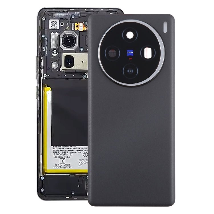 For vivo X100 Battery Back Cover with Camera Lens Cover, For vivo X100 - ORIWHIZ
