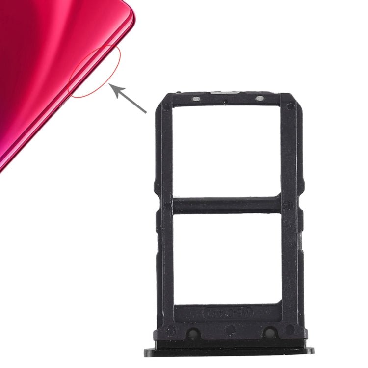 For Vivo X23 2 x SIM Card Tray, For Vivo X23, Vivo X23(Orange), Vivo X23(Rose Red) - ORIWHIZ