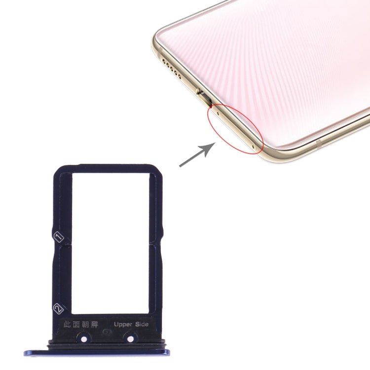 For Vivo X27 SIM Card Tray + SIM Card Tray, For Vivo X27 - ORIWHIZ