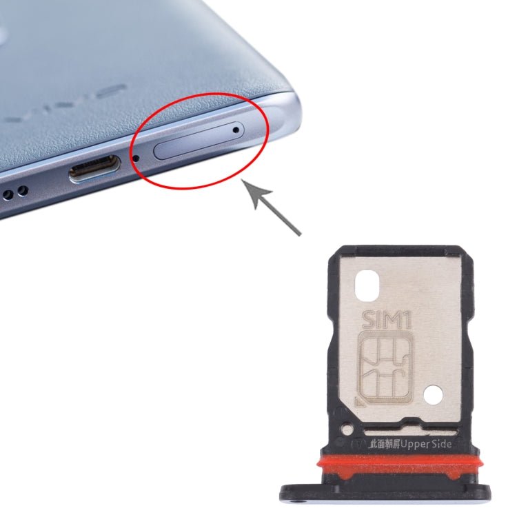 For vivo X60 Pro+ V2056A SIM Card Tray + SIM Card Tray, For Vivo X60 Pro+ - ORIWHIZ