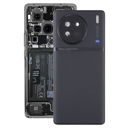 For vivo X90 Battery Back Cover with Camera Lens Cover, For vivo X90(with Camera Lens) - ORIWHIZ