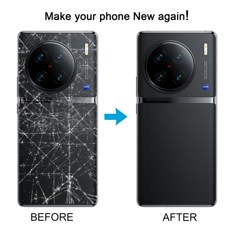 For vivo X90 Battery Back Cover with Camera Lens Cover, For vivo X90(with Camera Lens) - ORIWHIZ