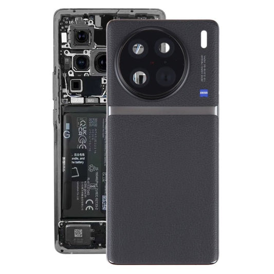 For vivo X90 Pro Original Battery Back Cover with Camera Lens Cover, For vivo X90 Pro (Original with Camera Lens), For vivo X90 Pro - ORIWHIZ