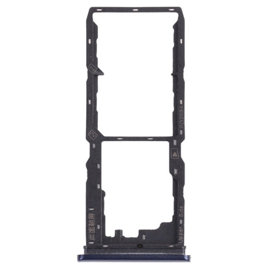 For vivo Y12S 2021 / Y12a V2069 SIM Card Tray + SIM Card Tray + Micro SD Card Tray, For vivo Y12S 2021 / Y12a - ORIWHIZ