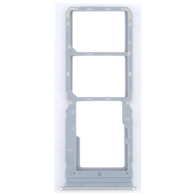 For vivo Y16 SIM Card Tray + SIM Card Tray + Micro SD Card Tray, For vivo Y16 - ORIWHIZ
