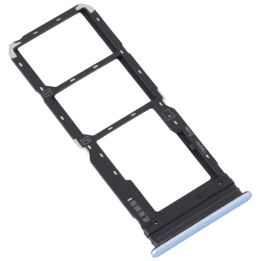 For vivo Y21 2021 / Y21S / Y21T / Y21T India SIM Card Tray + SIM Card Tray + Micro SD Card Tray, For vivo Y21 2021 / Y21S / Y21T / Y21T India - ORIWHIZ