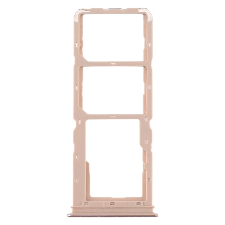 For vivo Y5s SIM Card Tray + SIM Card Tray + Micro SD Card Tray, For vivo Y5s - ORIWHIZ