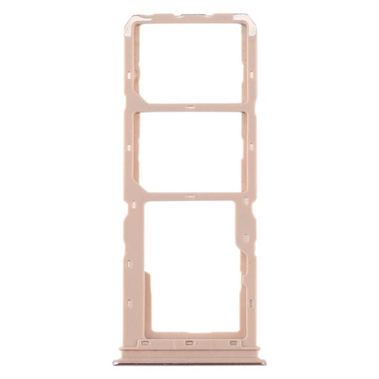 For vivo Y5s SIM Card Tray + SIM Card Tray + Micro SD Card Tray, For vivo Y5s - ORIWHIZ
