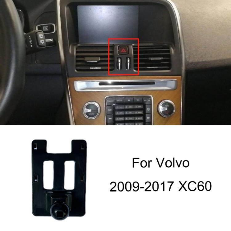 For Volvo Car - Mounted Special Mobile Phone Navigation Bracket Base, 09 - 17 XC60, 15 - 23 XC90, 16 - 23 S90 With Glue/V90, 16 - 23 S90 Buckle/V90, 18 - 23 XC60, 20 - 23 S60/V60, 20 - 23 XC40 - ORIWHIZ