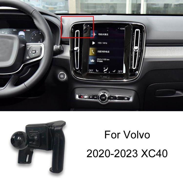 For Volvo Car - Mounted Special Mobile Phone Navigation Bracket Base, 09 - 17 XC60, 15 - 23 XC90, 16 - 23 S90 With Glue/V90, 16 - 23 S90 Buckle/V90, 18 - 23 XC60, 20 - 23 S60/V60, 20 - 23 XC40 - ORIWHIZ