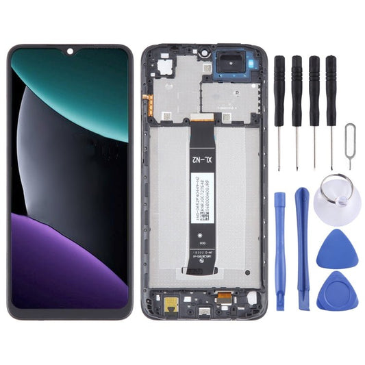 For Xiaomi Poco C51 OEM Material LCD Screen Digitizer Full Assembly with Frame, For Xiaomi Poco C51 - ORIWHIZ