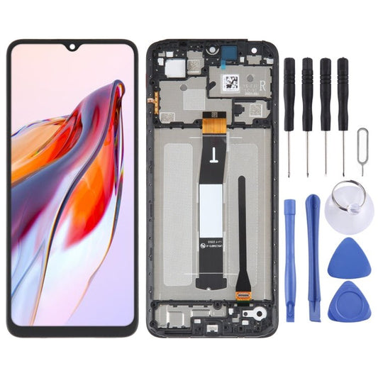 For Xiaomi Poco C55 OEM LCD Screen Digitizer Full Assembly with Frame, For Xiaomi Poco C55 - ORIWHIZ