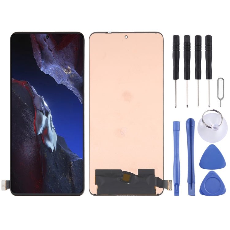 For Xiaomi Poco F5 Pro AMOLED Original LCD Screen with Digitizer Full Assembly, For Xiaomi Poco F5 Pro (Original) - ORIWHIZ