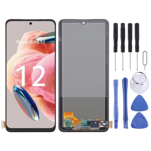 For Xiaomi Redmi Note 12 4G TFT LCD Screen with Digitizer Full Assembly, Not Supporting Fingerprint Identification, For Xiaomi Redmi Note 12 4G (TFT) - ORIWHIZ