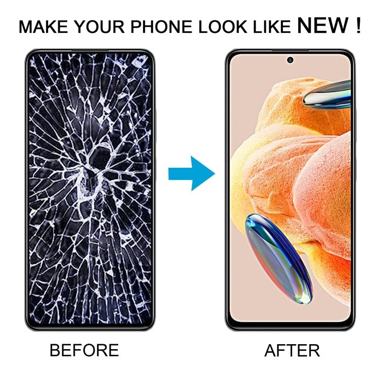 For Xiaomi Redmi Note 12 Pro 4G OLED Material LCD Screen and Digitizer Full Assembly, For Xiaomi Redmi Note 12 Pro 4G (OLED) - ORIWHIZ