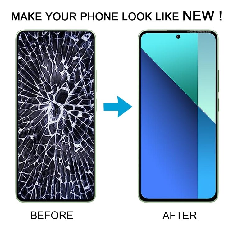 For Xiaomi Redmi Note 13 4G Original AMOLED Material LCD Screen Digitizer Full Assembly with Frame, For Xiaomi Redmi Note 13 4G(Original) - ORIWHIZ