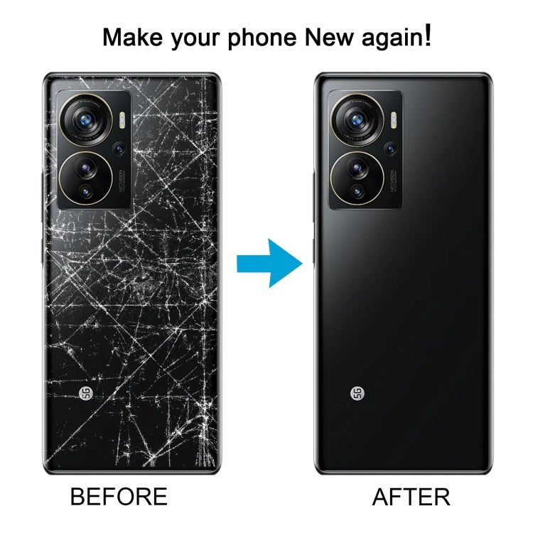 For ZTE Axon 40 Pro Battery Back Cover with Camera Lens Cover, For ZTE Axon 40 Pro (with Camera Cover) - ORIWHIZ