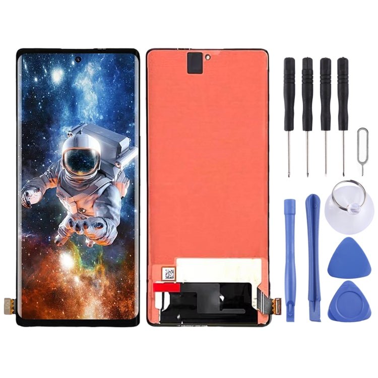 For ZTE Axon 50 Ultra 5G Original AMOLED LCD Screen with Digitizer Full Assembly - ORIWHIZ