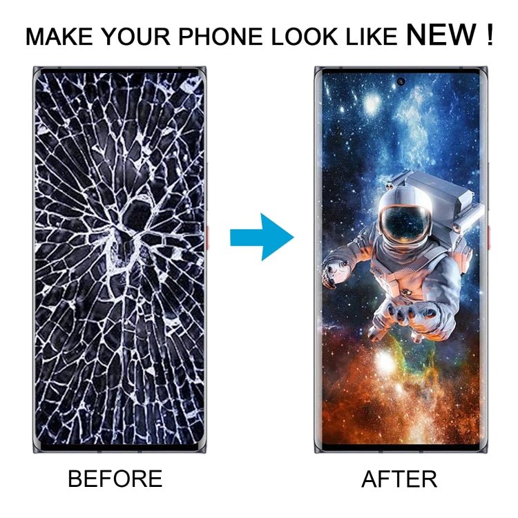 For ZTE Axon 50 Ultra 5G Original AMOLED LCD Screen with Digitizer Full Assembly - ORIWHIZ