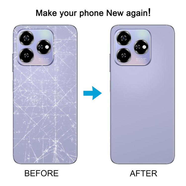 For ZTE Axon 60 / V60 Z2356 Glass Battery Back Cover with Adhesive, For ZTE Axon 60 / V60 - ORIWHIZ