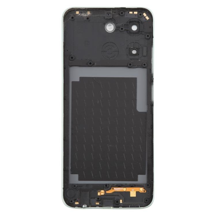 For ZTE Blade A35 Z2453 Battery Back Cover with Camera Lens Cover, For ZTE Blade A35(with Middle Frame) - ORIWHIZ