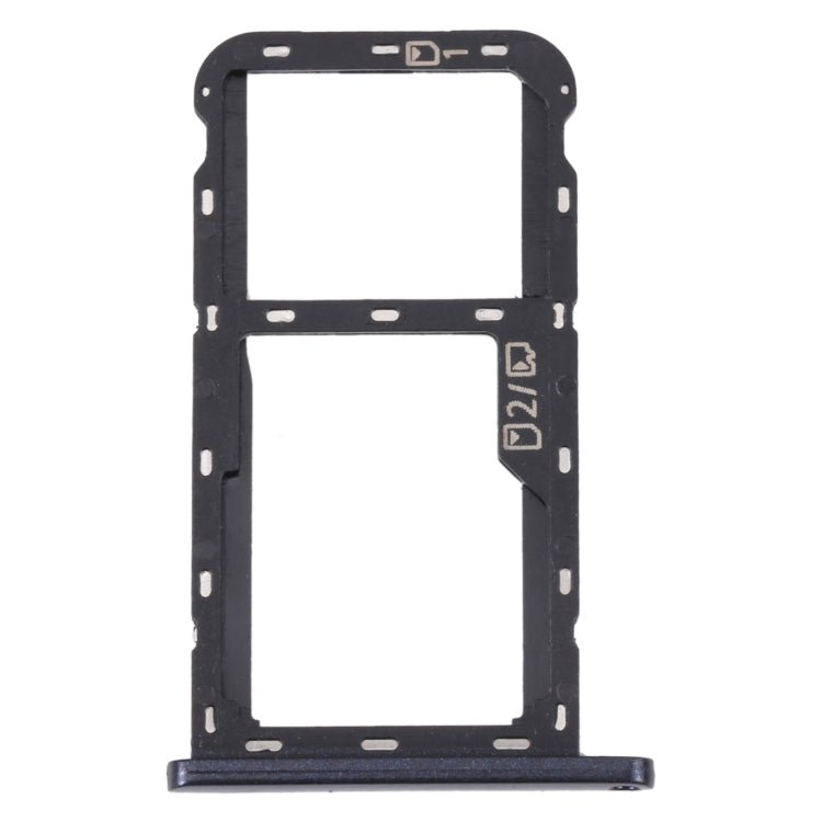 For ZTE Blade A72 SIM Card Tray + SIM Card Tray / Micro SD Card Tray, For ZTE Blade A72 - ORIWHIZ