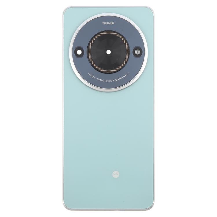 For ZTE Blade A75 5G Z2357N / Blade V60 Smart Glass Battery Back Cover with Middle Frame / Camera Lens Cover, For ZTE Blade A75 5G(with Middle Frame) - ORIWHIZ