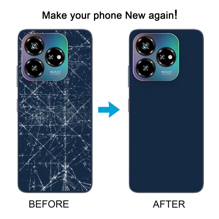 For ZTE Blade V60 Design Z2350 Glass Battery Back Cover with Adhesive, For ZTE Blade V60 Design - ORIWHIZ
