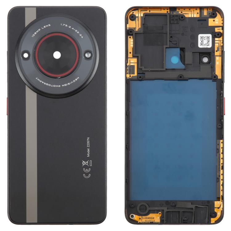 For ZTE nubia Focus Battery Back Cover with Middle Frame / Camera Lens Cover, For ZTE nubia Focus (Glass with Middle Frame) - ORIWHIZ
