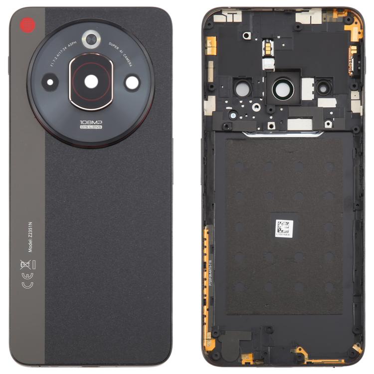 For ZTE nubia Focus Pro Z2351N Glass Battery Back Cover with Middle Frame / Camera Lens Cover, For ZTE nubia Focus Pro(Glass with Middle Frame) - ORIWHIZ