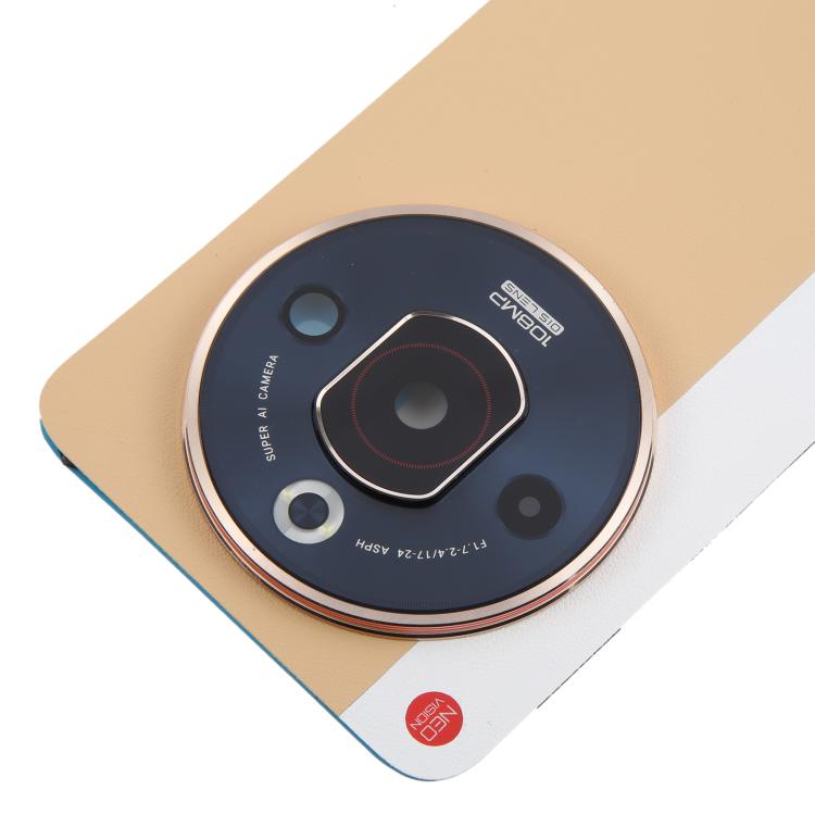 For ZTE nubia Focus Pro Z2351N Leather Battery Back Cover with Adhesive / Camera Lens Cover, For ZTE nubia Focus Pro(Leather) - ORIWHIZ
