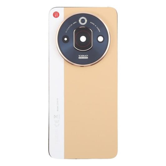 For ZTE nubia Focus Pro Z2351N Leather Battery Back Cover with Middle Frame / Camera Lens Cover, For ZTE nubia Focus Pro(Leather with Middle Frame) - ORIWHIZ