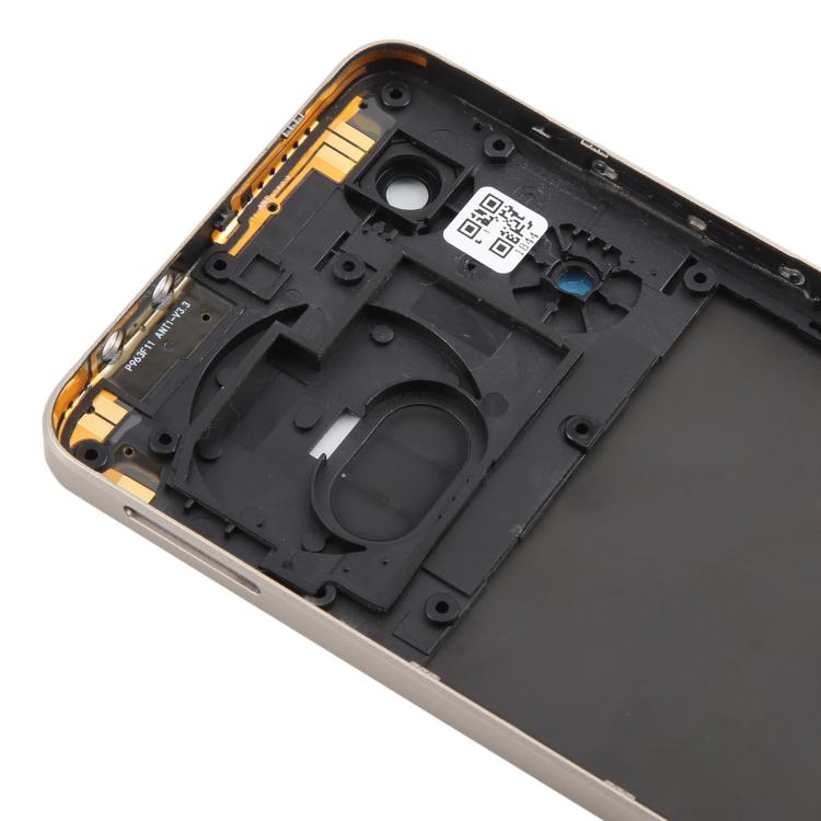 For ZTE nubia Music Z2353 Glass Battery Back Cover with Middle Frame / Camera Lens Cover, For ZTE nubia Music(with Middle Frame) - ORIWHIZ