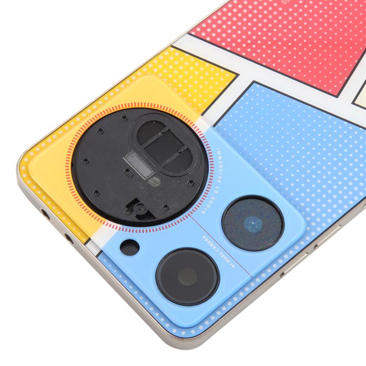 For ZTE nubia Music Z2353 Glass Battery Back Cover with Middle Frame / Camera Lens Cover, For ZTE nubia Music(with Middle Frame) - ORIWHIZ