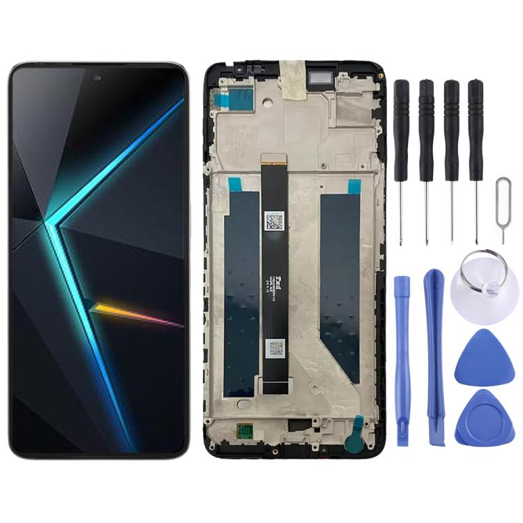 For ZTE nubia Neo 2 5G Z2352N LCD Screen Digitizer Full Assembly with Frame, For ZTE nubia Neo 2 5G - ORIWHIZ