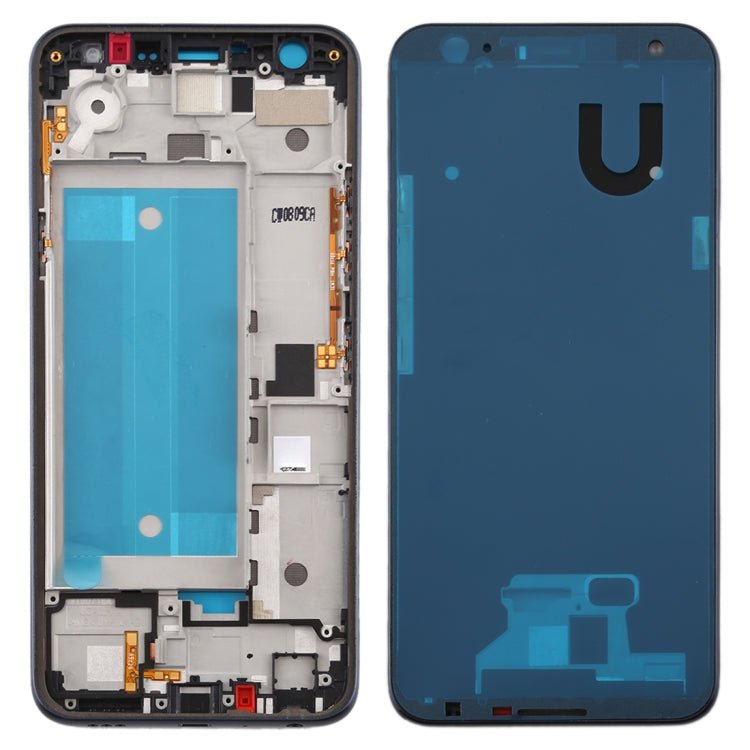 Front Housing LCD Frame Bezel Plate for LG K40 / K12+ K12 Plus / X4 2019 X420EM X420BMW X420EMW X420HM X420 X420N (Double SIM Version), For LG K40(Double SIM Version) - ORIWHIZ