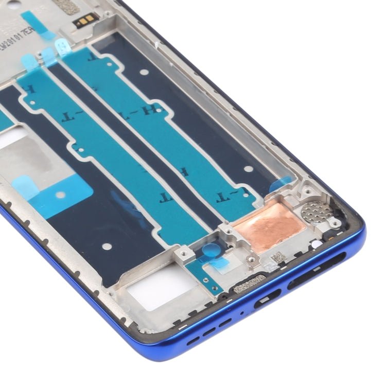 Front Housing LCD Frame Bezel Plate for TCL 10 Plus T782H, For TCL 10 Plus (Blue), For TCL 10 Plus - ORIWHIZ