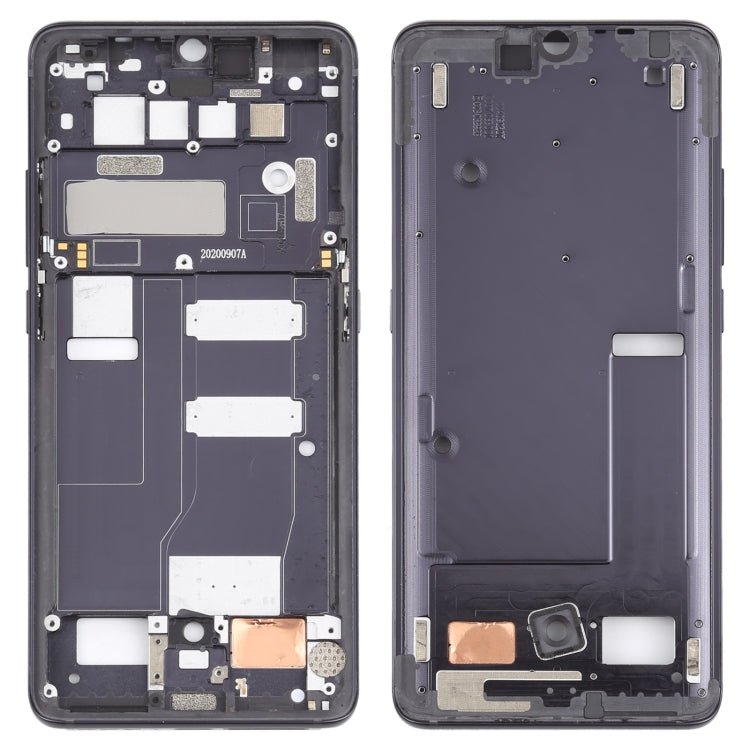 Front Housing LCD Frame Bezel Plate for TCL 10 Pro T799B T799H, For TCL 10 Pro, For TCL 10 Pro (Grey) - ORIWHIZ