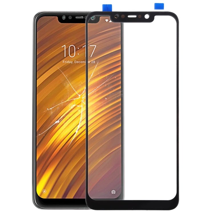 Front Screen Outer Glass Lens for Xiaomi Pocophone F1, For Xiaomi Pocophone F1 - ORIWHIZ