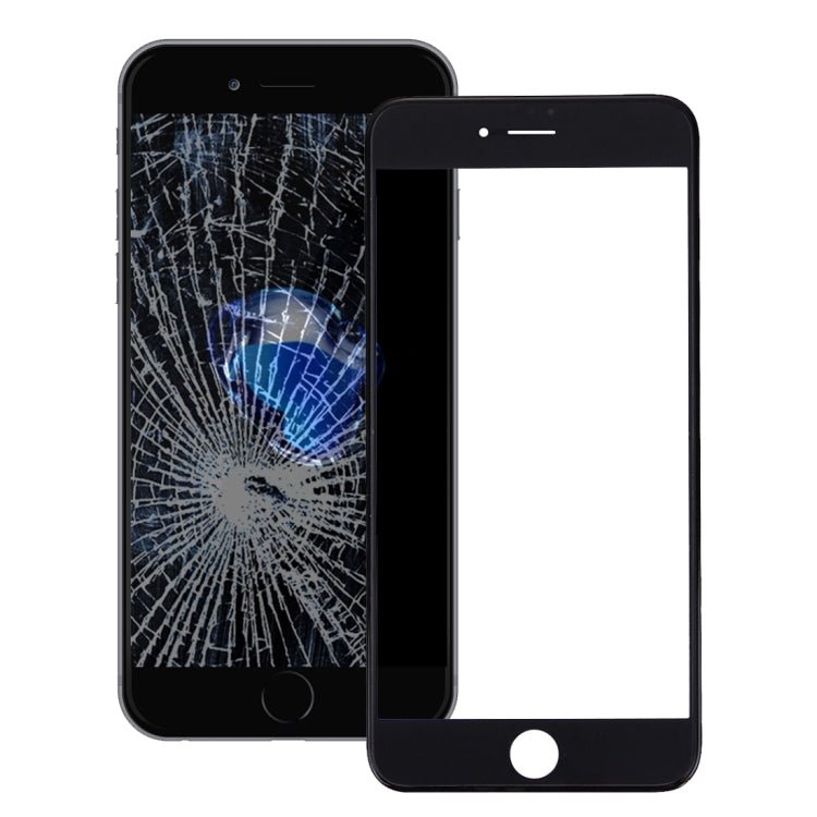 Front Screen Outer Glass Lens with Front LCD Screen Bezel Frame & OCA Optically Clear Adhesive for iPhone 7 Plus, For iPhone 7 Plus (Frame+OCA) - ORIWHIZ